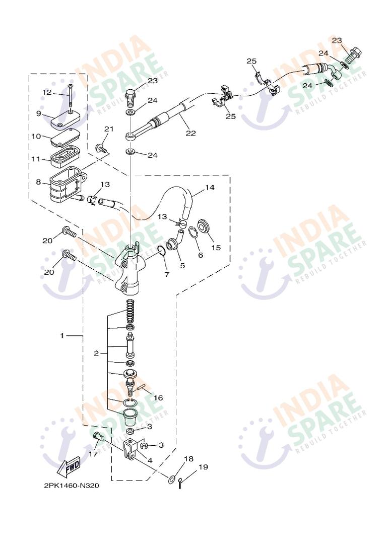 REAR MASTER CYLINDER